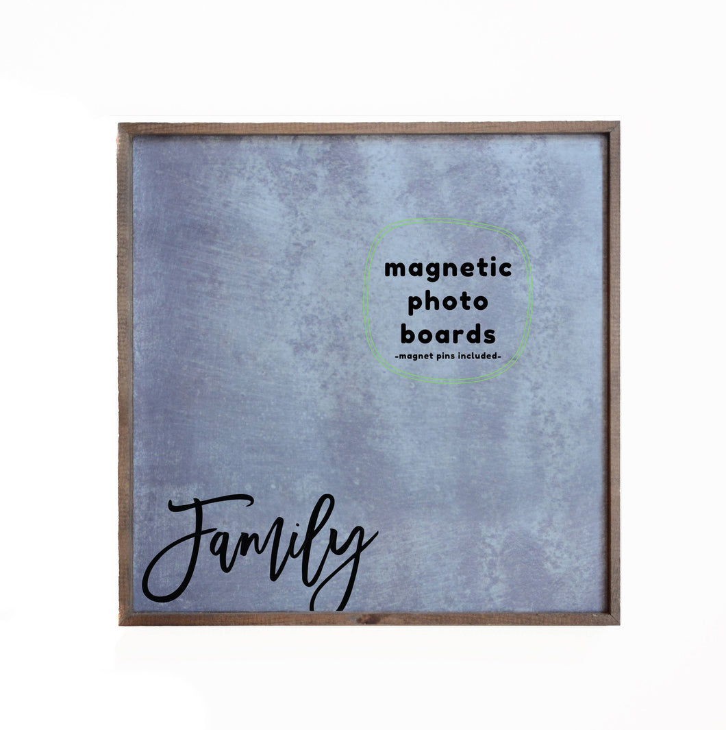 Family Magnetic Photo Frame