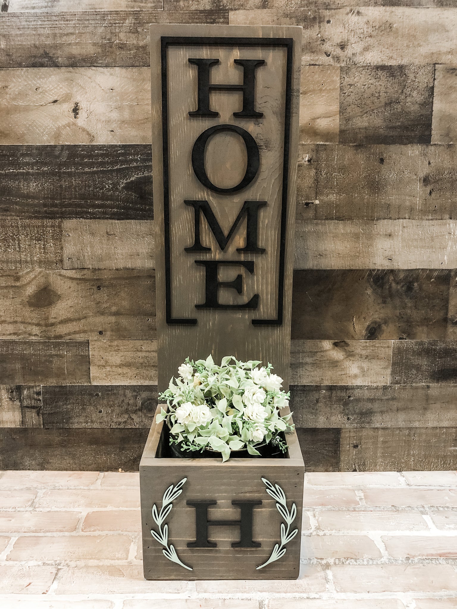box planters for front porch Personalized Front Porch Planter Box (LOCAL PICK UP ONLY!) – High Cotton Creations