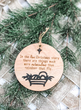 Load image into Gallery viewer, True Story of Christmas Ornament
