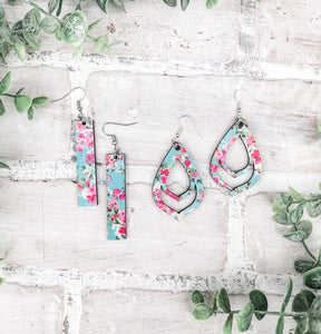 Cherry Blossom Floral Earrings