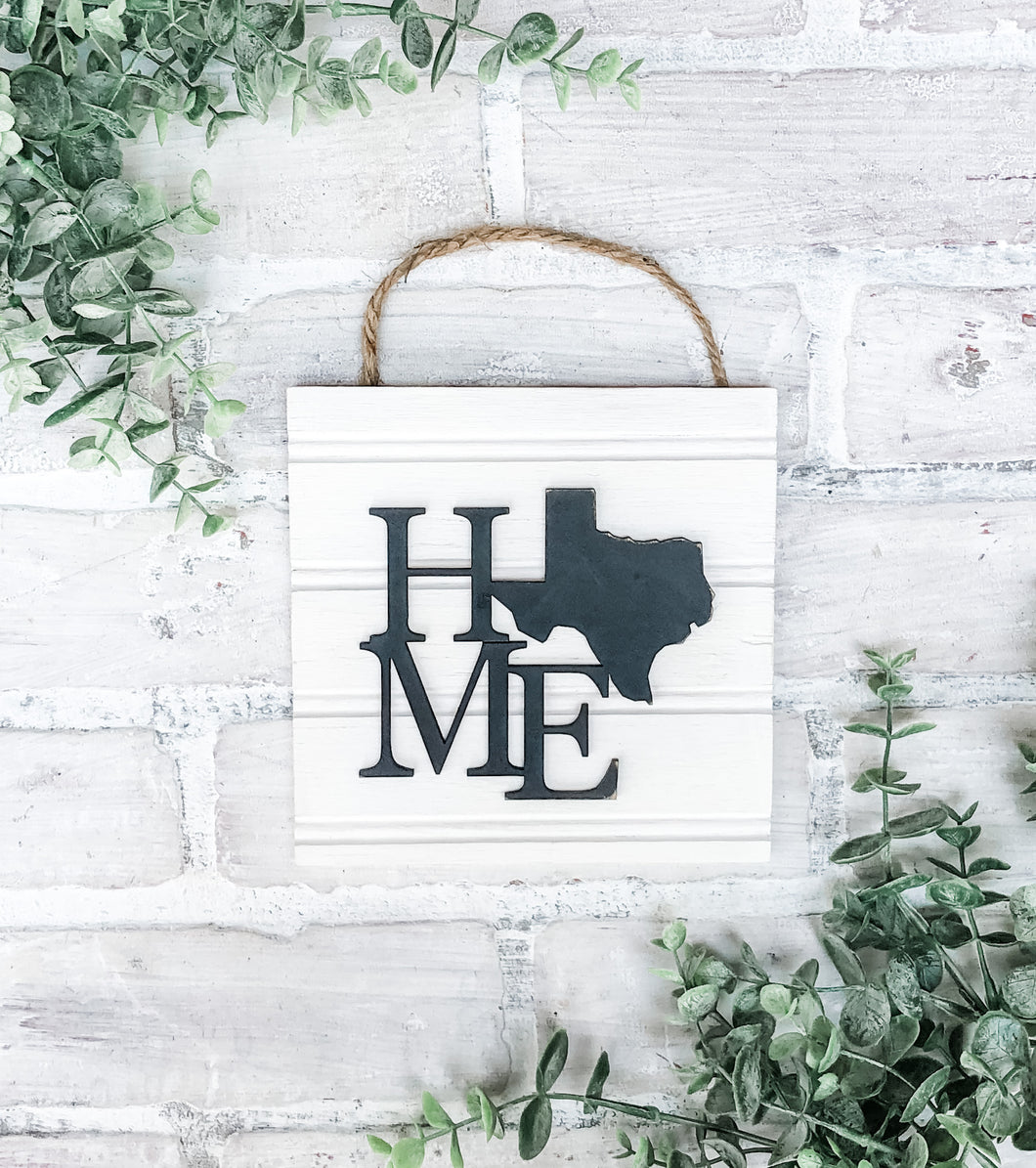 Texas Home Mini Hanging Sign