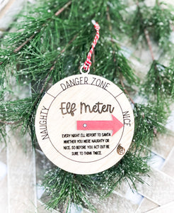 Elf Meter Christmas Ornament
