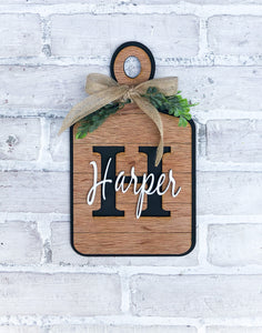 Personalized Wood Cutting Board Sign - Gift