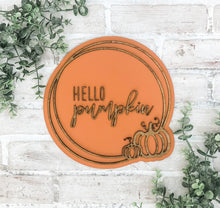 Load image into Gallery viewer, Hello Pumpkin Sign
