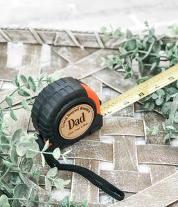 Dad Loved Beyond Measure - Personalized Tape Measure - Father's Day Gift - Gift For Him