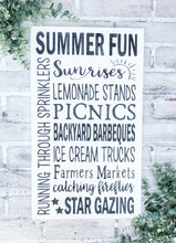 Load image into Gallery viewer, Summer Fun Sign - Wall Decor
