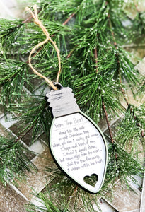 From the Heart Christmas Tree Ornament